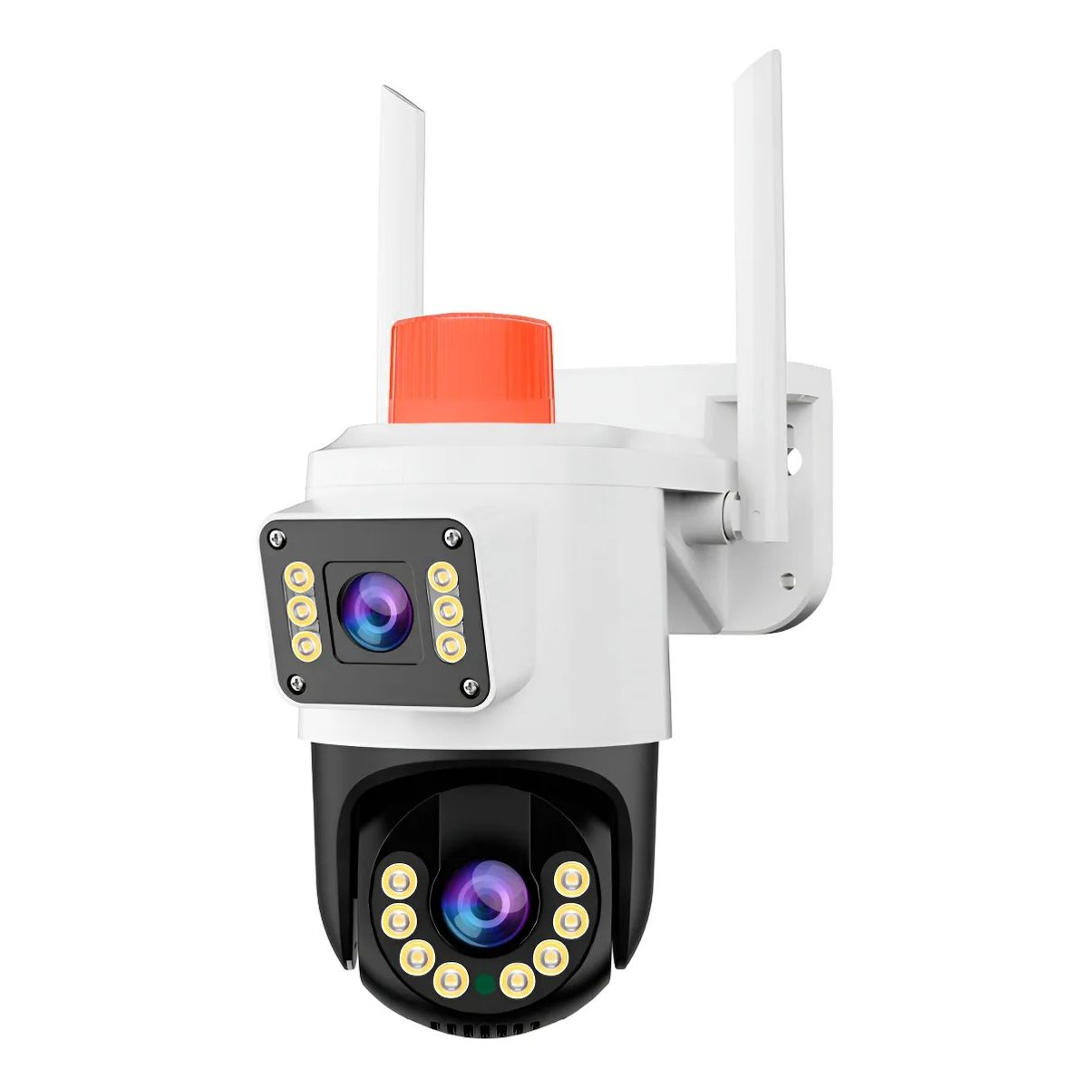 GENERICO - Cámara De Seguridad Dual Jortan 5g App Yoose 2 Antena Blanco