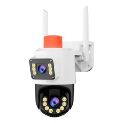 GENERICO - Cámara De Seguridad Dual Jortan 5g App Yoose 2 Antena Blanco