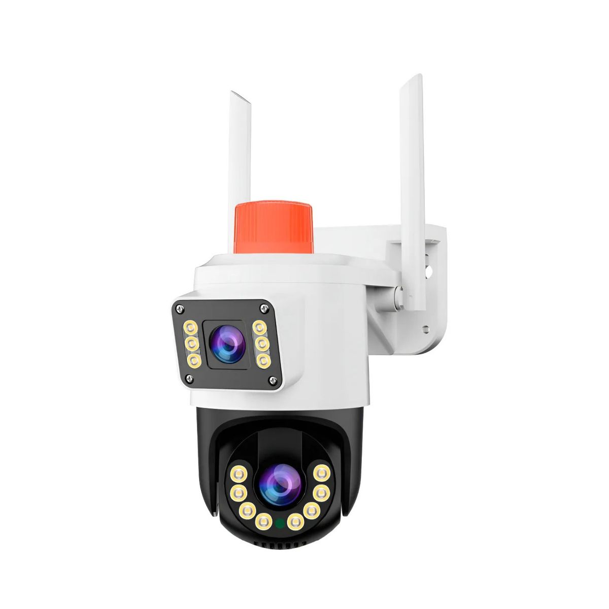 GENERICO - Cámara De Seguridad Dual Jortan 5g App Yoose 2 Antena Blanco