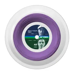 YONEX - Rollo de Cuerda Poly Tour Rev Purpura 1.30 - 200m