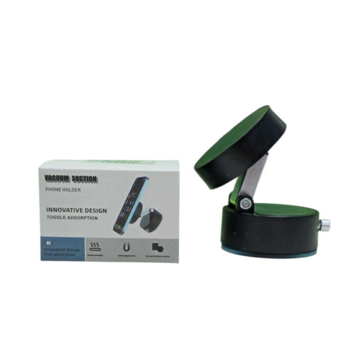 GENERICO - porta celular o smartphone para auto o mesa con iman giratorio