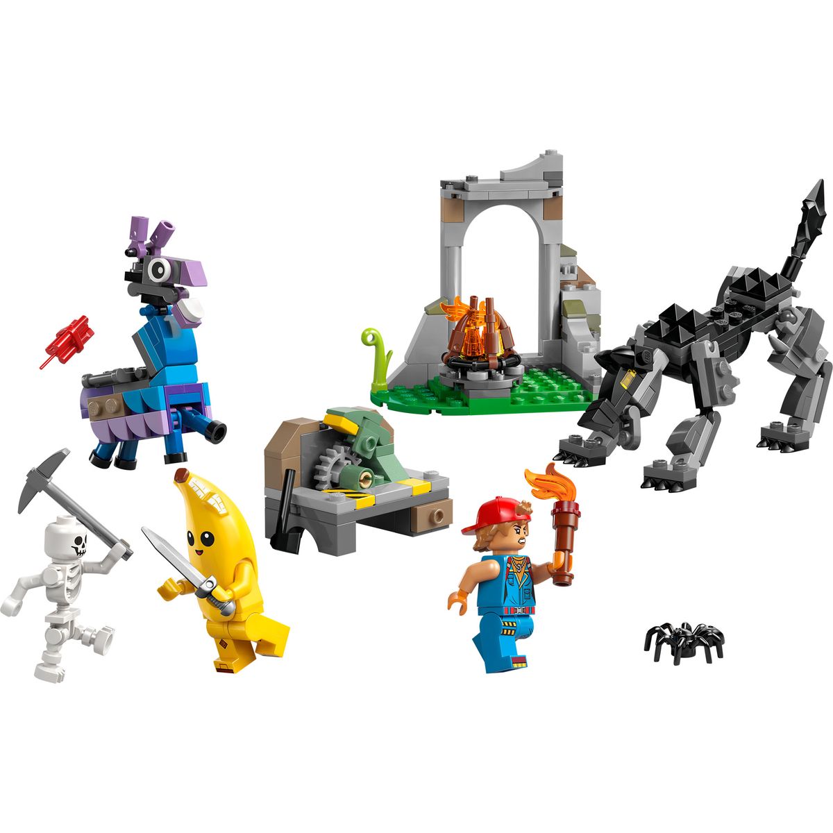 LEGO - Campamento De Banano Y Bujía Lego Fortnite