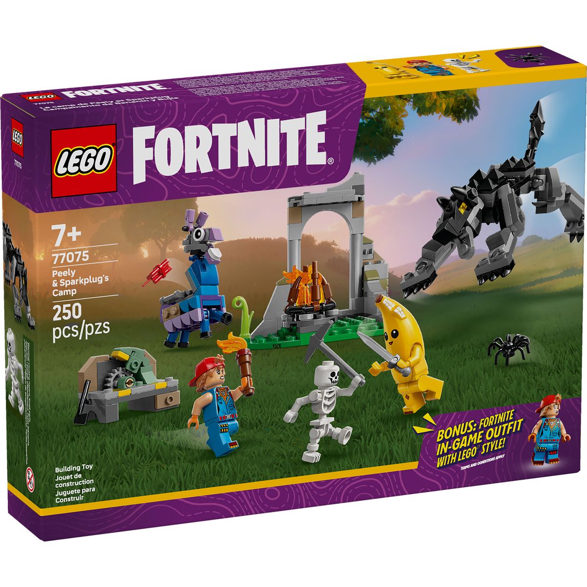 LEGO - Campamento De Banano Y Bujía Lego Fortnite