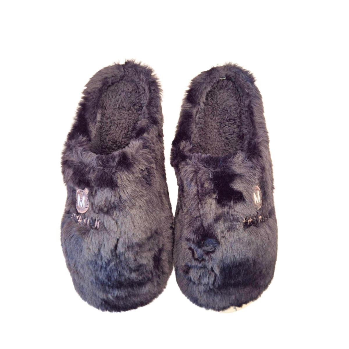 LIKE SHOP - Pantufla Hombre Zapato Descanso Peluche Suela Confortable 0632