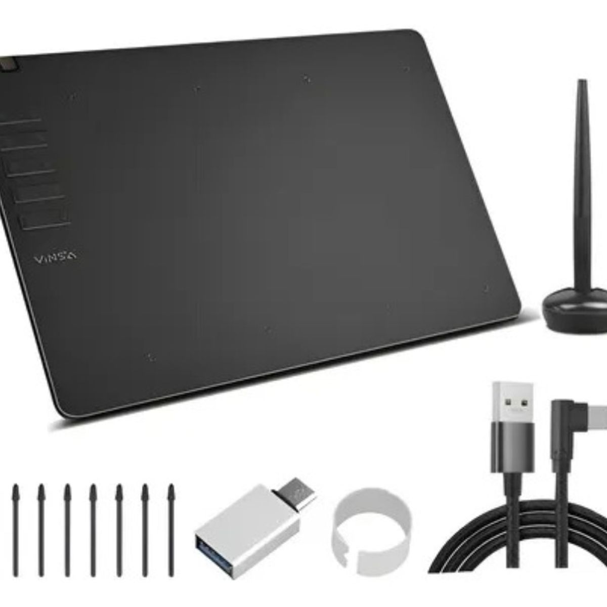 METEX - Tableta Digitalizadora  Tableta De Dibujo Gráfico Negro