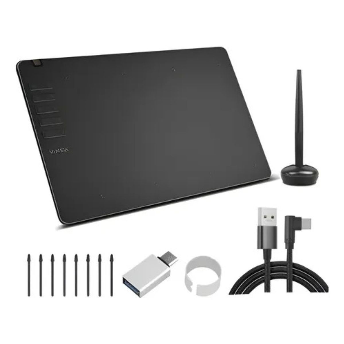 METEX - Tableta Digitalizadora  Tableta De Dibujo Gráfico Negro