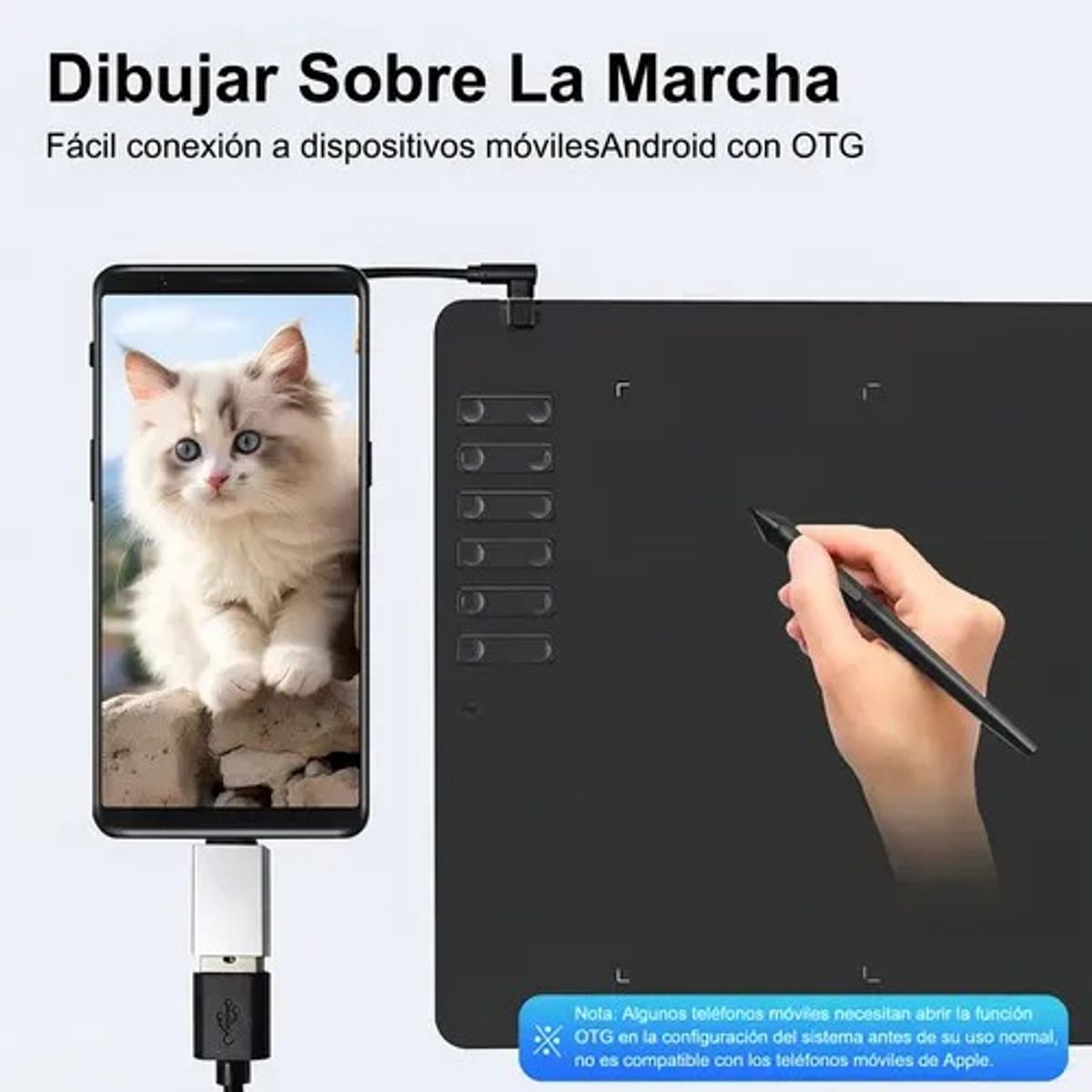 METEX - Tableta Digitalizadora  Tableta De Dibujo Gráfico Negro