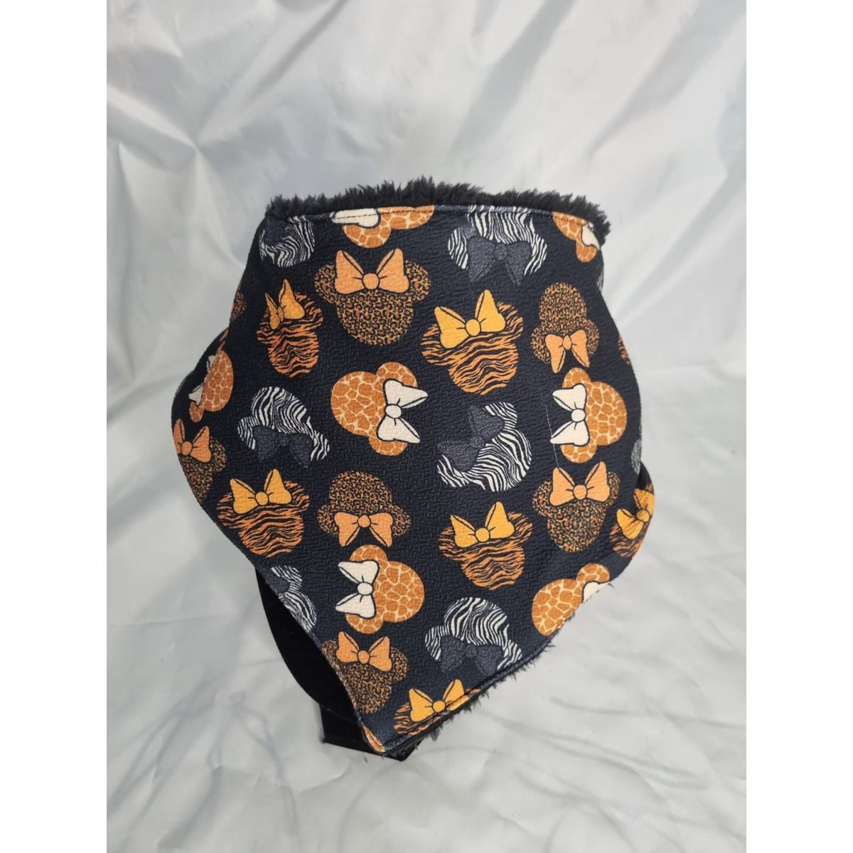 EL ESPACIO DE TOMMY - Bandana infantil invierno animal print negro