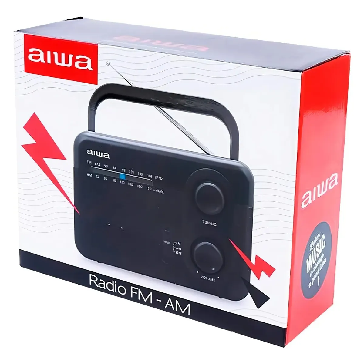 AIWA - Radio Fm Aiwa Analógico Awfml4