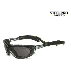 STEELPRO - Lentes Turbine Color Gris - Marco Gris