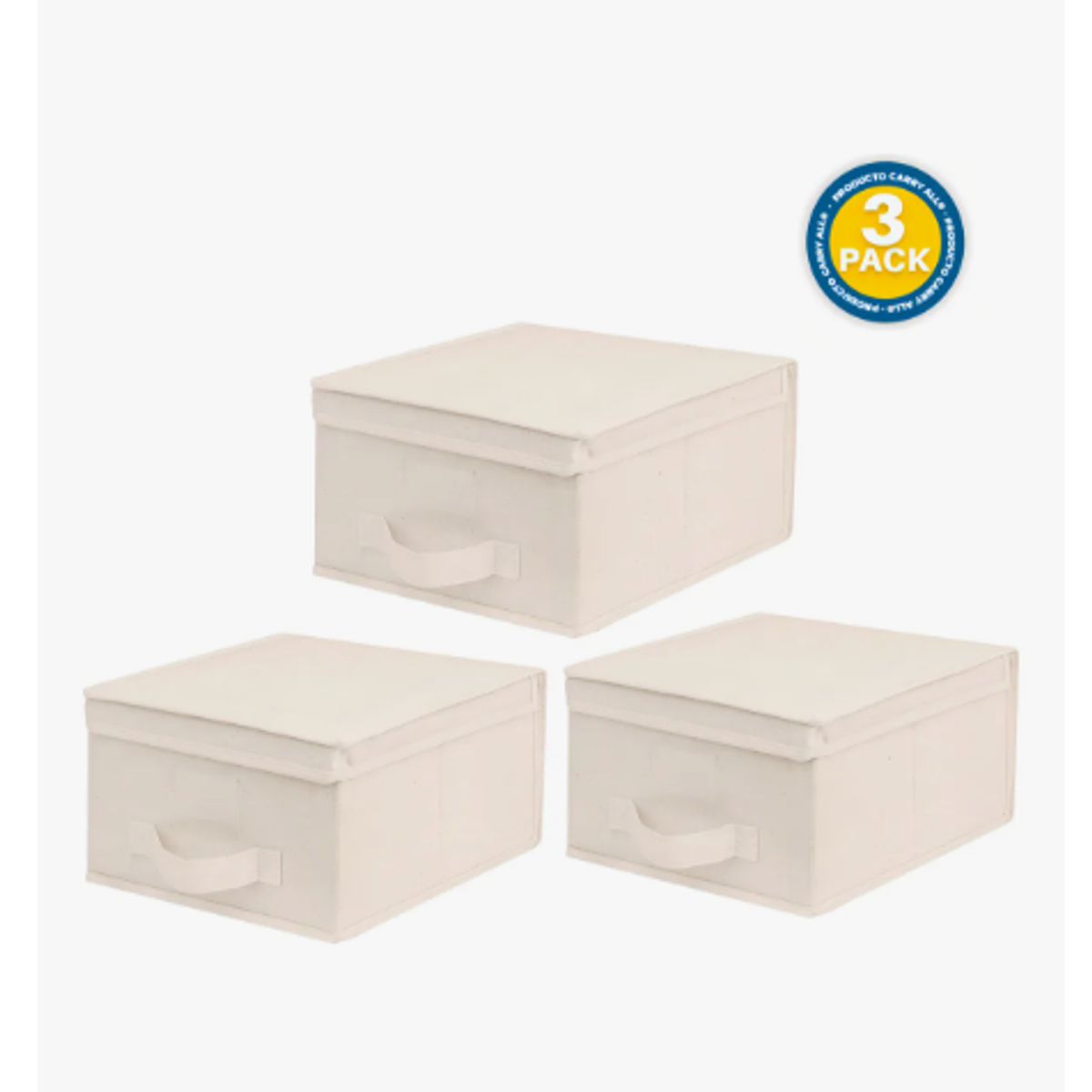 GENERICO - Pack 3 Cajas Organizadoras Plegables