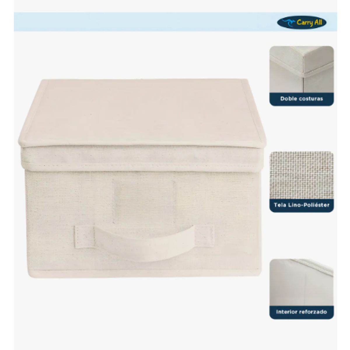 GENERICO - Pack 3 Cajas Organizadoras Plegables