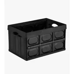 GENERICO - Caja Organizadora Plegable Multiuso 45l Negro
