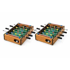GENERICO - X2 Mini Futbolin De Mesa Juego De Futbol Portatil Para Ninos Y Familia Regalo juguetes