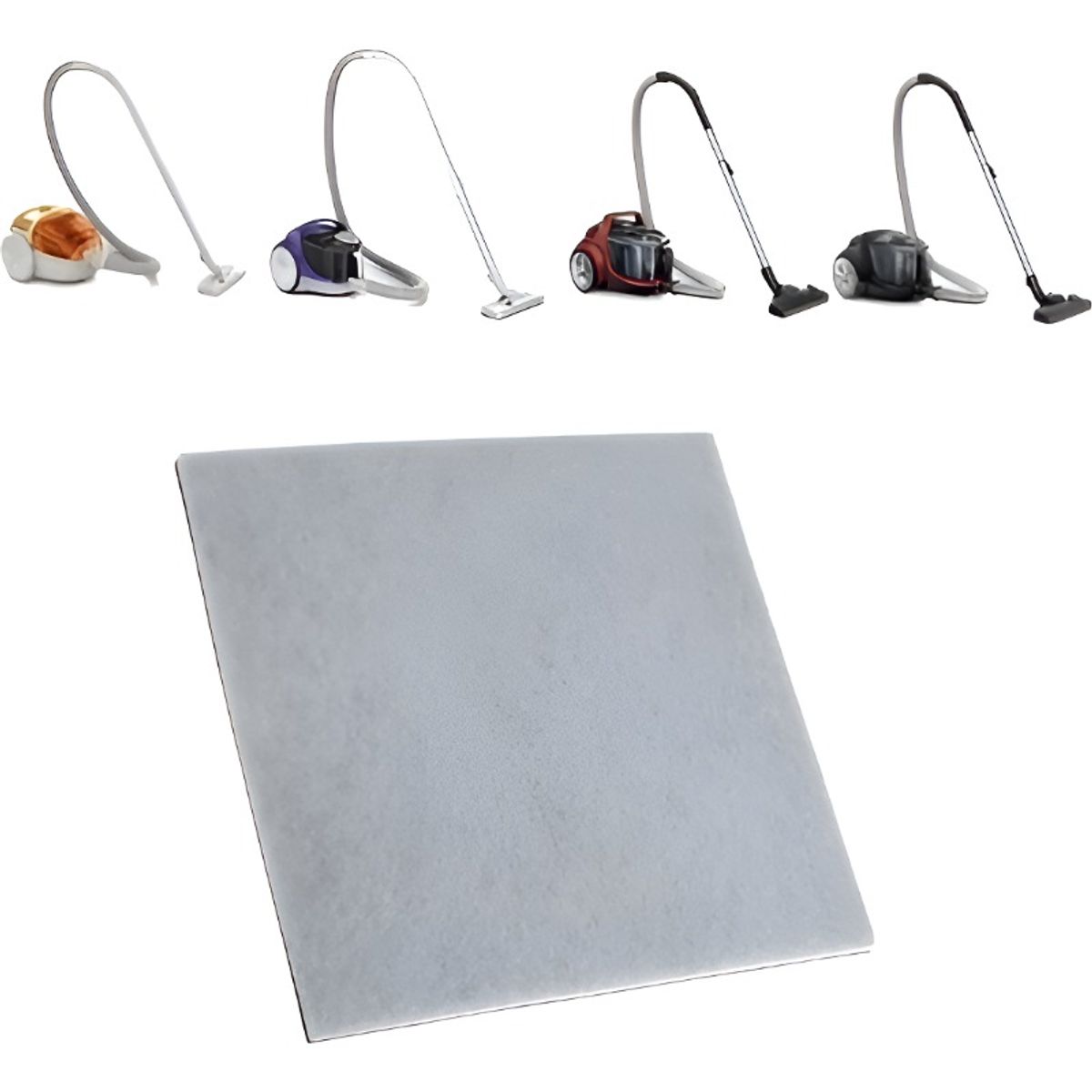 GENERICO - Filtro Espuma Multimarca Genérico 2 Unid Aspiradoras