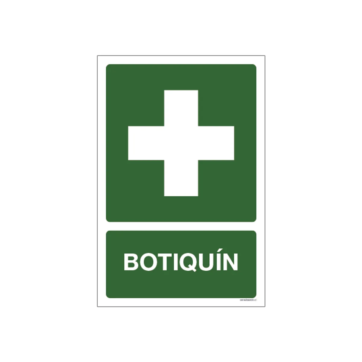MAU PRINT - Señaletica De botiquin  20x30