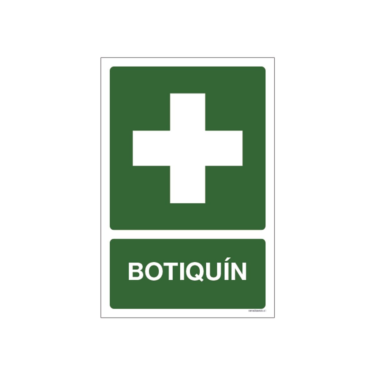 MAU PRINT - Señaletica De botiquin  20x30