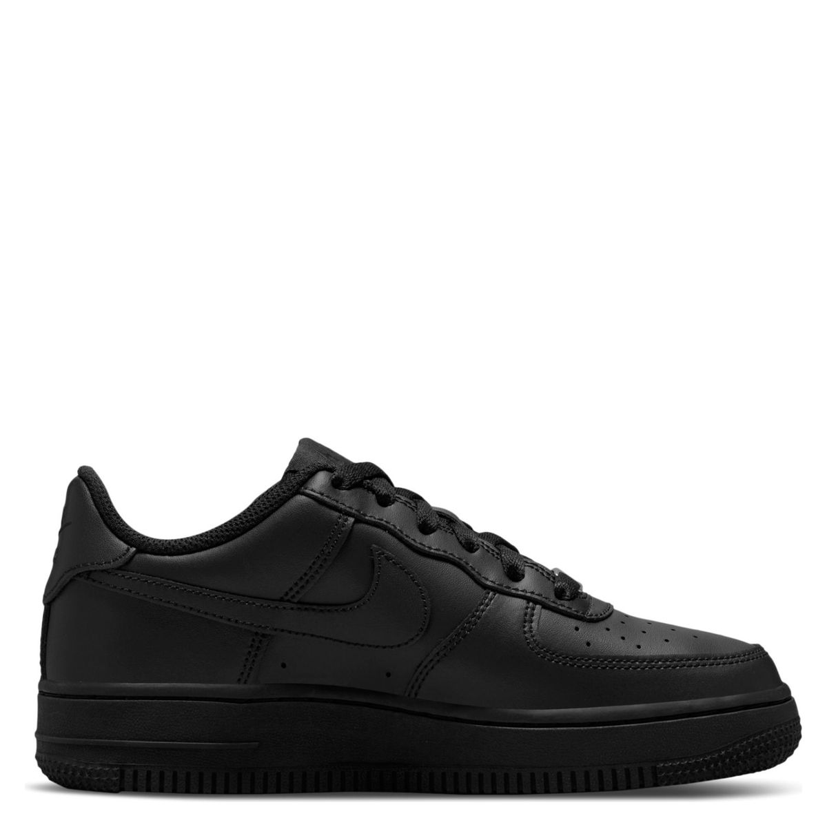 NIKE - Air Force 1 Le Zapatilla Urbana Niño Cuero Negro Nike