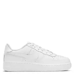 NIKE - Zapatilla Urbana Niño Cuero Blanco (34.5 a 37.5)