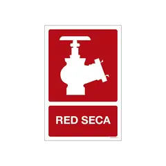 MAU PRINT - Señaletica de Red Seca 20x30