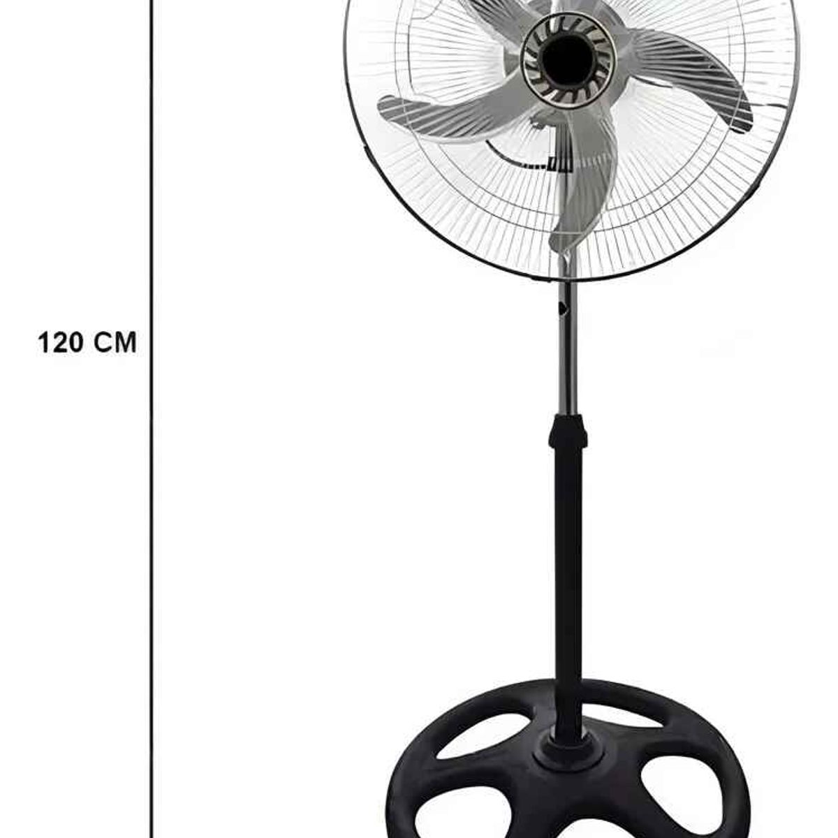 GENERICO - Ventilador De Piso 4 Unidades Ventilador Pedestal 18 Pulgadas Ventilador 3 Velocidades