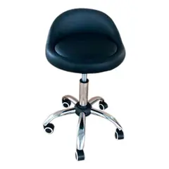 DETODOYMAS - Taburete Con Ruedas - Blanco