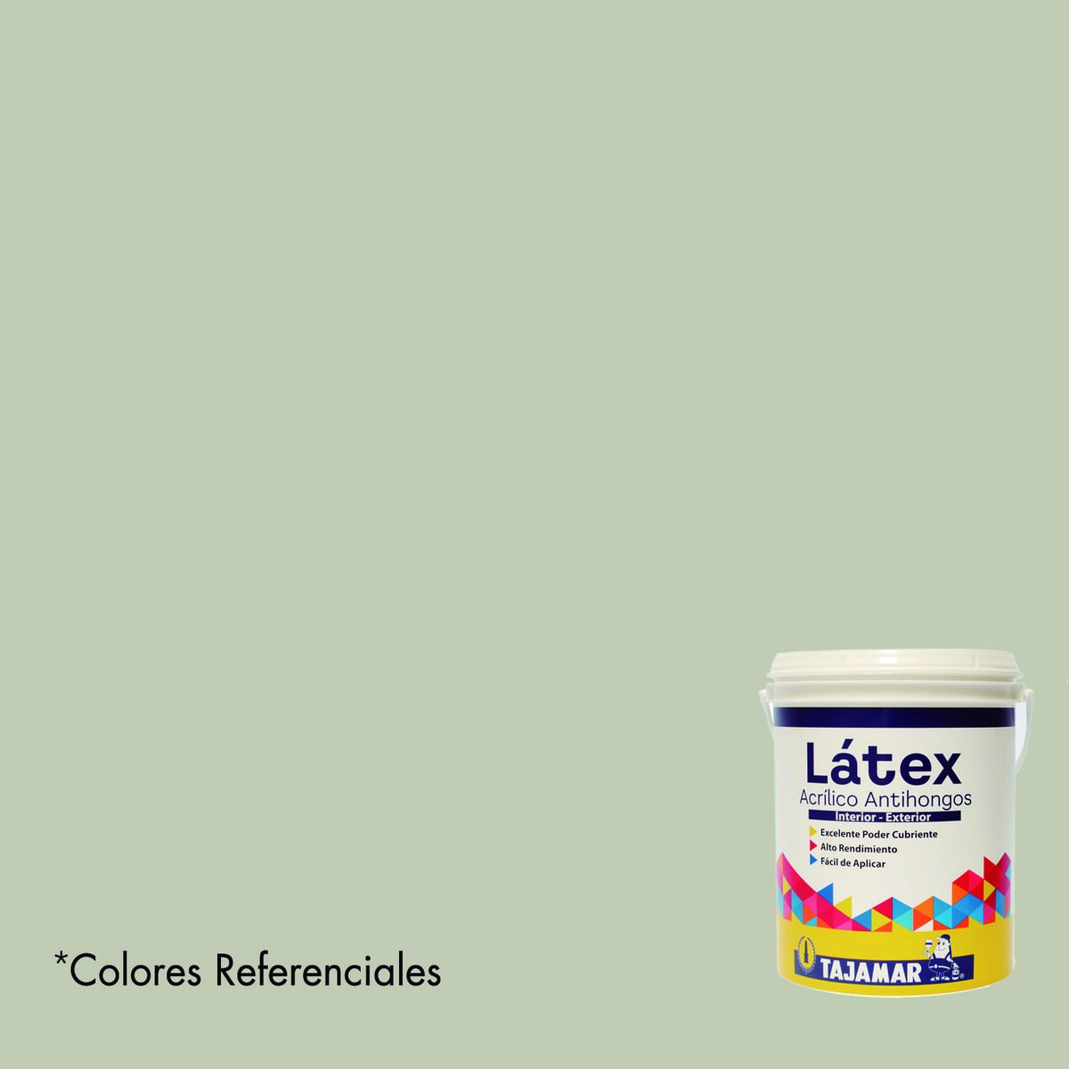 TAJAMAR - Látex Acrilico Blanco Hueso Tajamar Galón