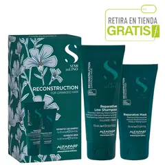 ALFAPARF MILANO - ALFAPARF Kit Mini Reconstrucción Semi di Lino