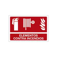 MAU PRINT - Señaletica de elementos contra incendios 20x30