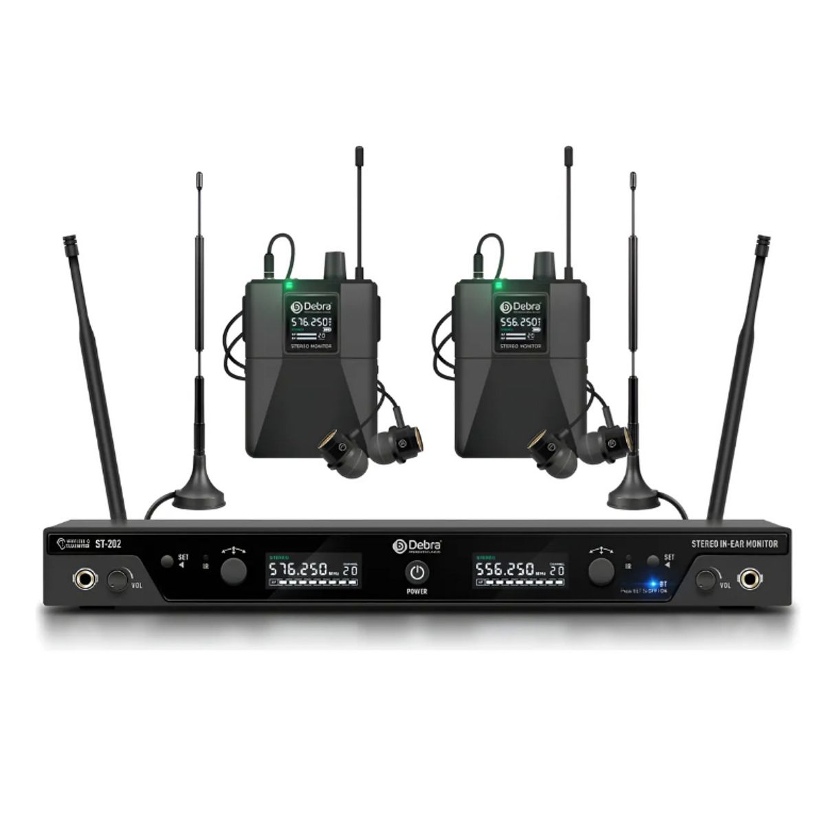 GENERICO - Sistema de monitoreo inalámbrico intraaural Debra ST-202