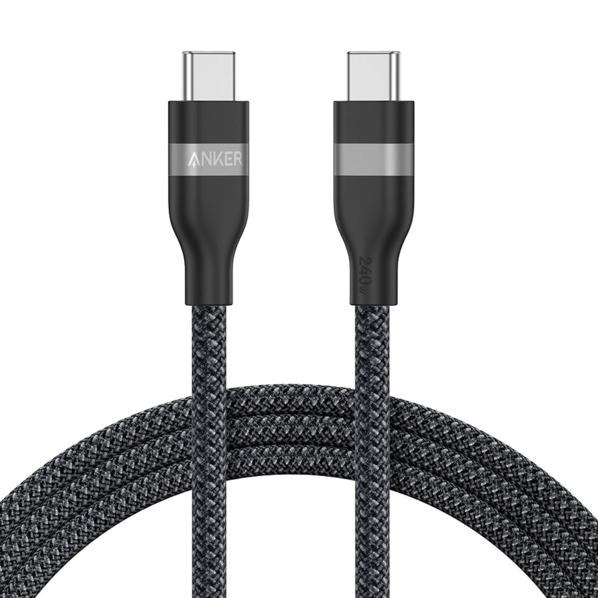 ANKER - Cable USB-C a USB-C Anker Carga Rápida 240W 1m Negro