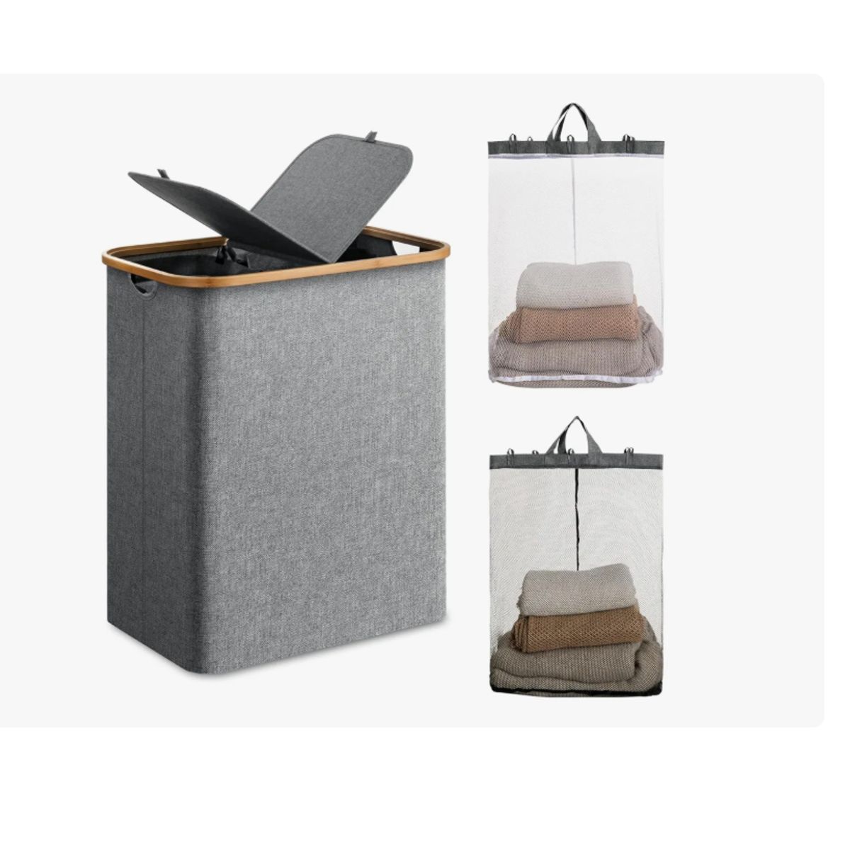 GENERICO - Cesto De Ropa Plegable 150l Grande