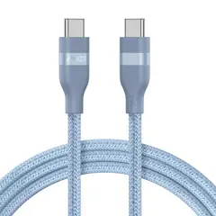 ANKER - Cable USB-C a USB-C Carga Rápida 240W 1m Azul
