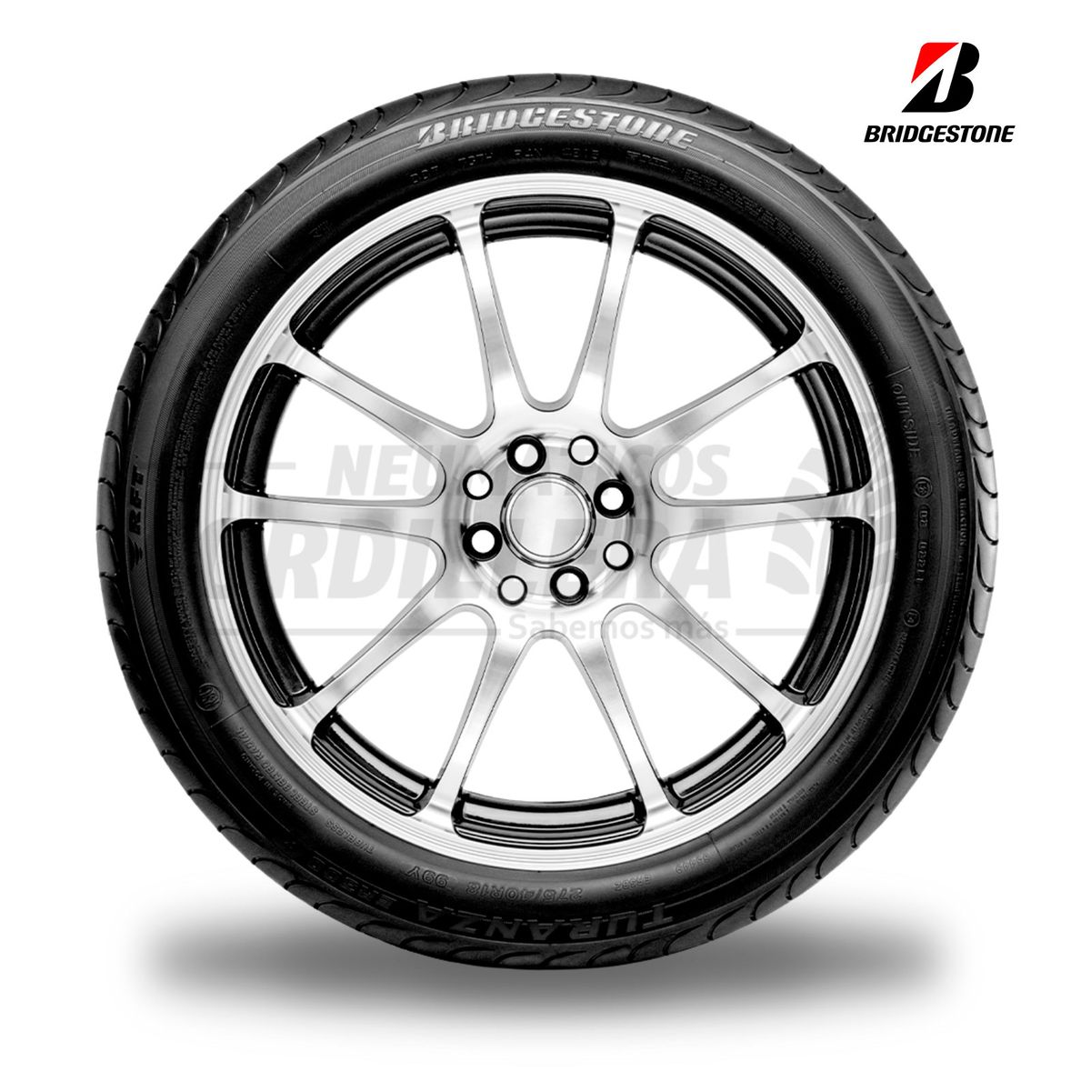 BRIDGESTONE - Neumático 205/55 R16 Bridgestone Turanza Er300 Runflat    W-91