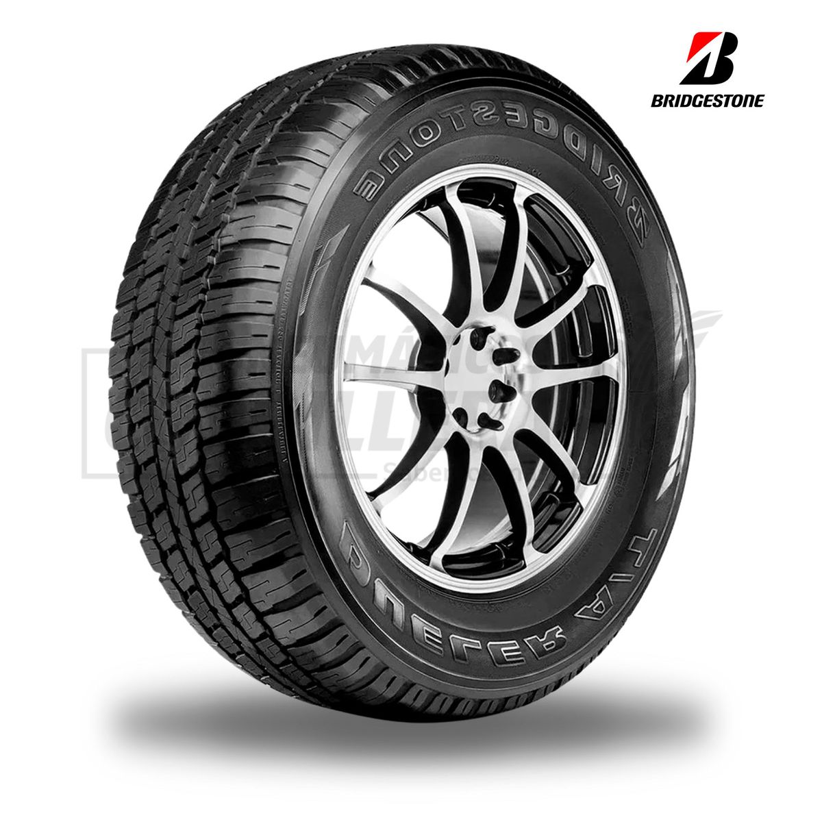 BRIDGESTONE - Neumático 225/70 R17 Bridgestone Dueler At D697    S-110