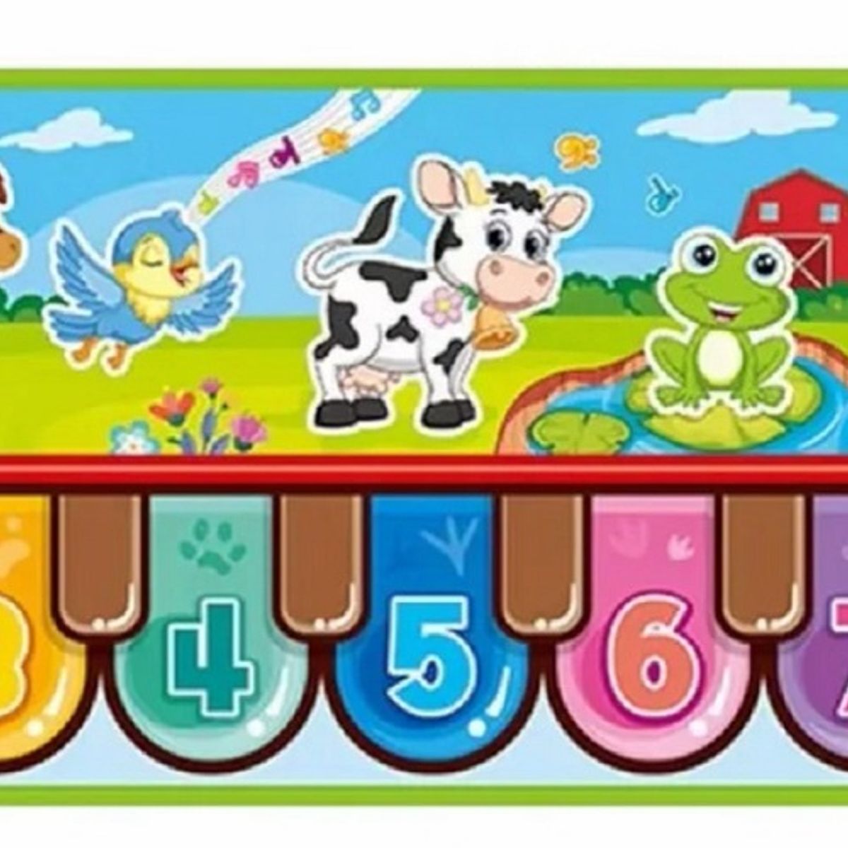 GENERICO - Alfombra Musical Infantil Piano Interactiva Juegos Sensorial