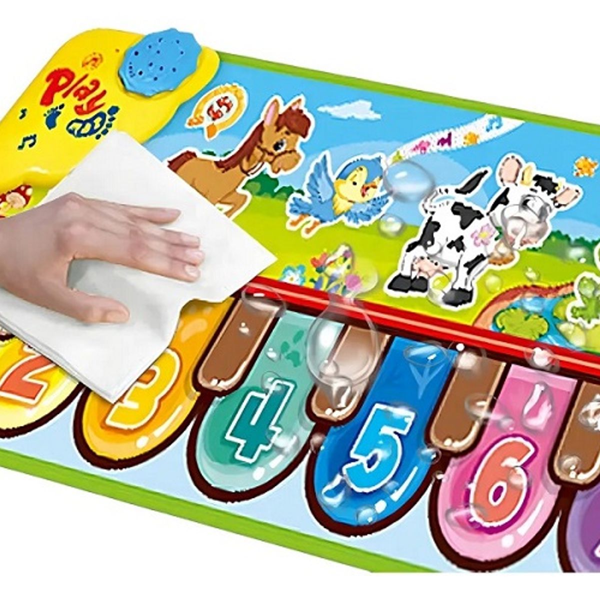 GENERICO - Alfombra Musical Infantil Piano Interactiva Juegos Sensorial