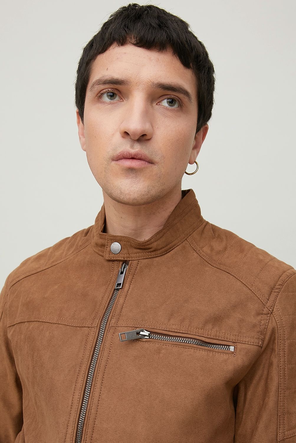 JACK&JONES - Chaqueta de Piel Imitación Hombre Jack&Jones