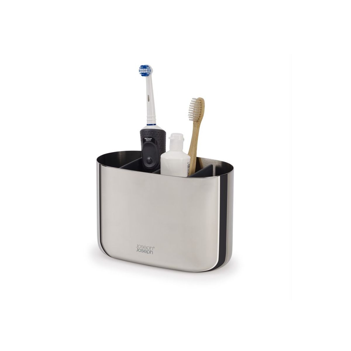 JOSEPH JOSEPH - Portacepillo L Joseph Joseph Luxe Acero Inoxidable 1 Unidad