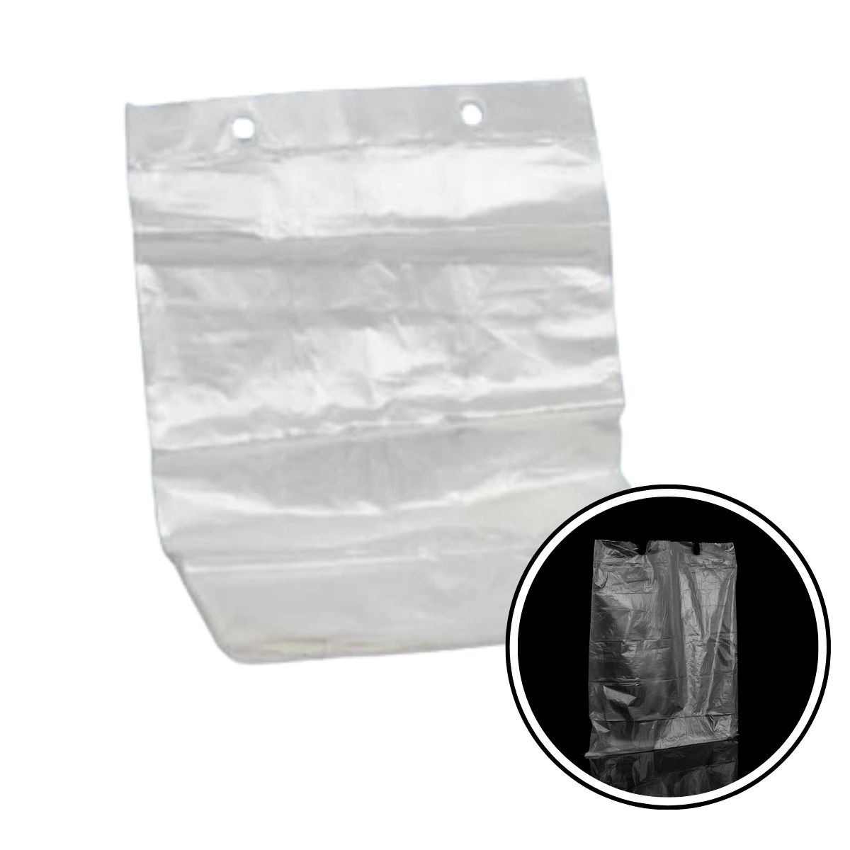 GENERICO - Bolsas Taco Transparente 20x30cm Multiusos Cocina Pack 300 Und