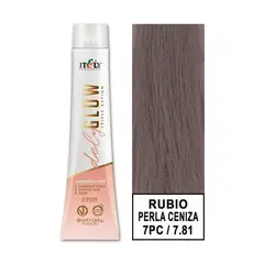 GENERICO - TINTURA PER S/AMONI ITELY DELYGLOW 7PC RUBIO MEDIO PERLA CENIZA 100ML 7.81 + OXIDANTE