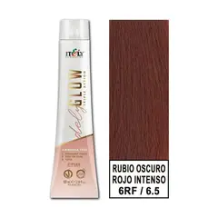 GENERICO - TINTURA PER S/AMONI ITELY DELYGLOW 6RF RUBIO OSCURO ROJO LLAMEANTE 100ML 6.5 + OXIDANTE
