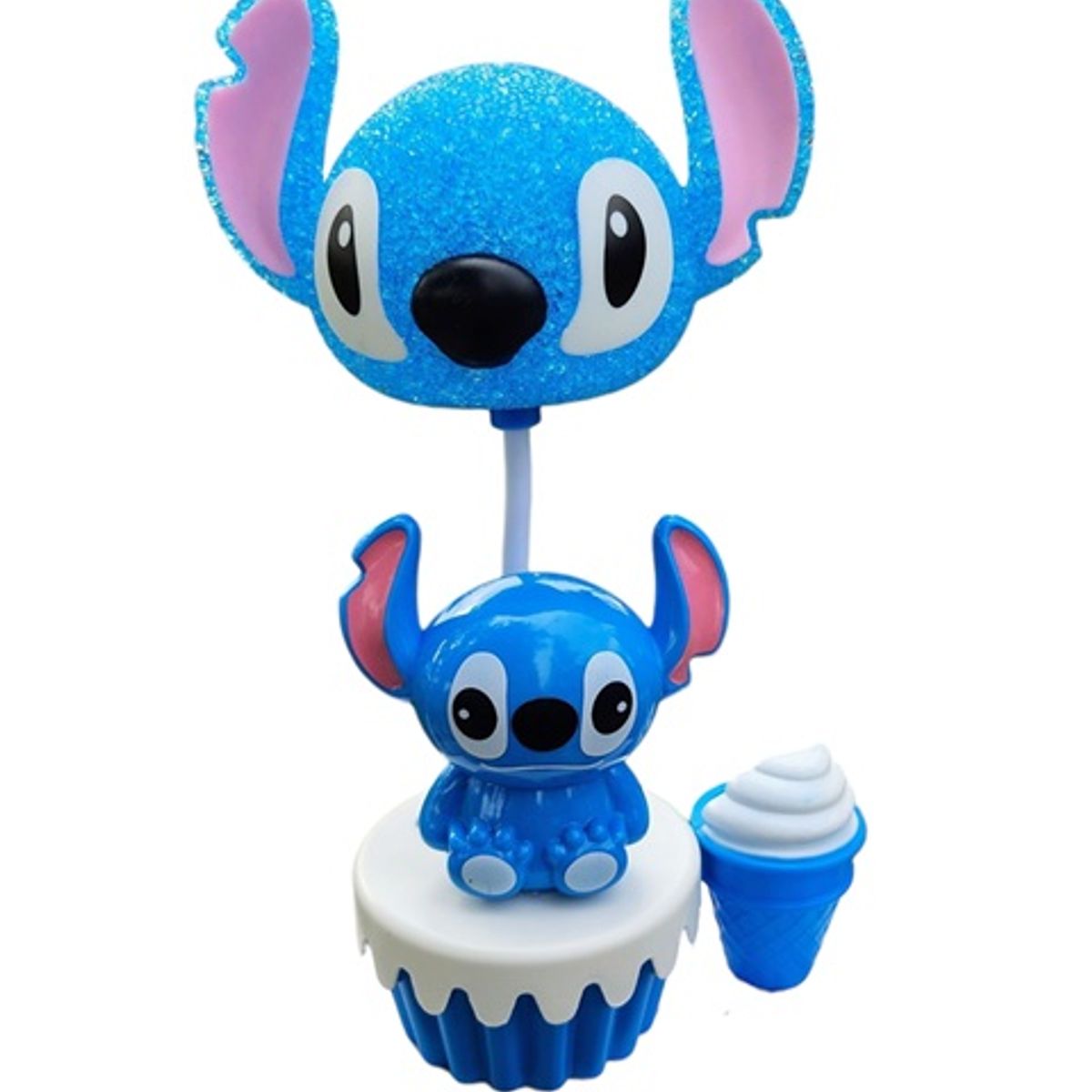 GENERICO - PORTA LAPIZ ORGANIZADOR DE ESCRITORIO CON LUZ KAWAII STIT
