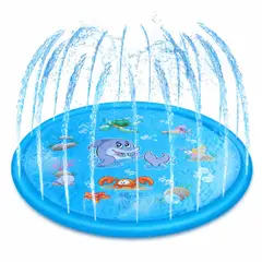 GENERICO - Alfombra Lanza Agua 170 Cm Juego Acuático Niños