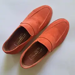 PEPA GONZALEZ - MOCASÍN MUJER SIMONA RENO NARANJO