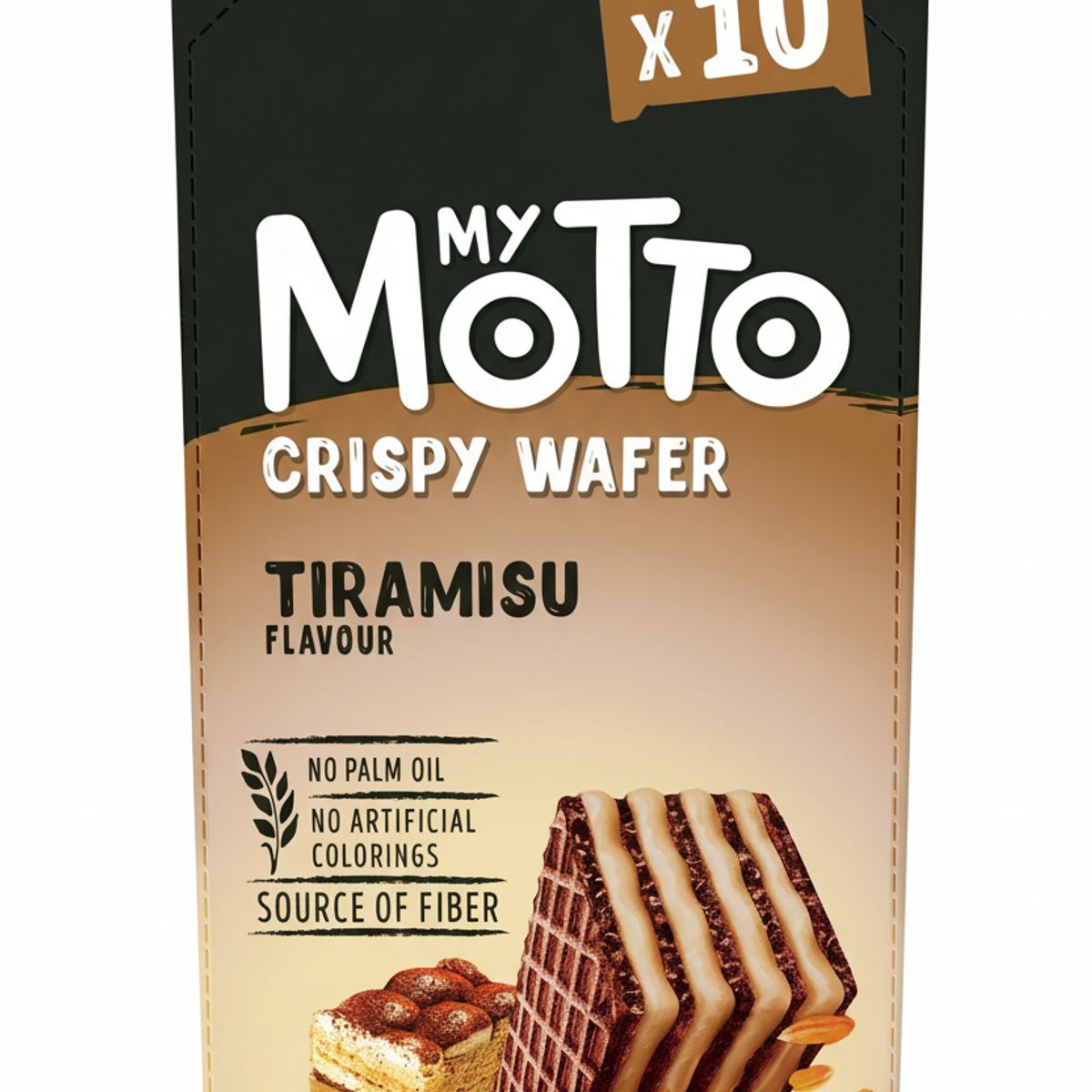 MY MOTTO - Obleas Tiramisú My Motto 10 un x 30 g