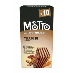 MY MOTTO - Obleas Tiramisú 10 un x 30 g
