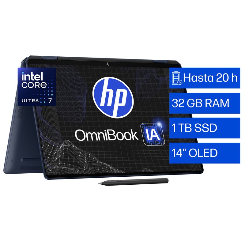 HP Notebook HP OmniBook Ultra Flip 14 AI 14-fh0000la Intel Core