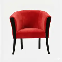 MUEBLES NEW - SITIAL AMERICANO ROJO FELPA