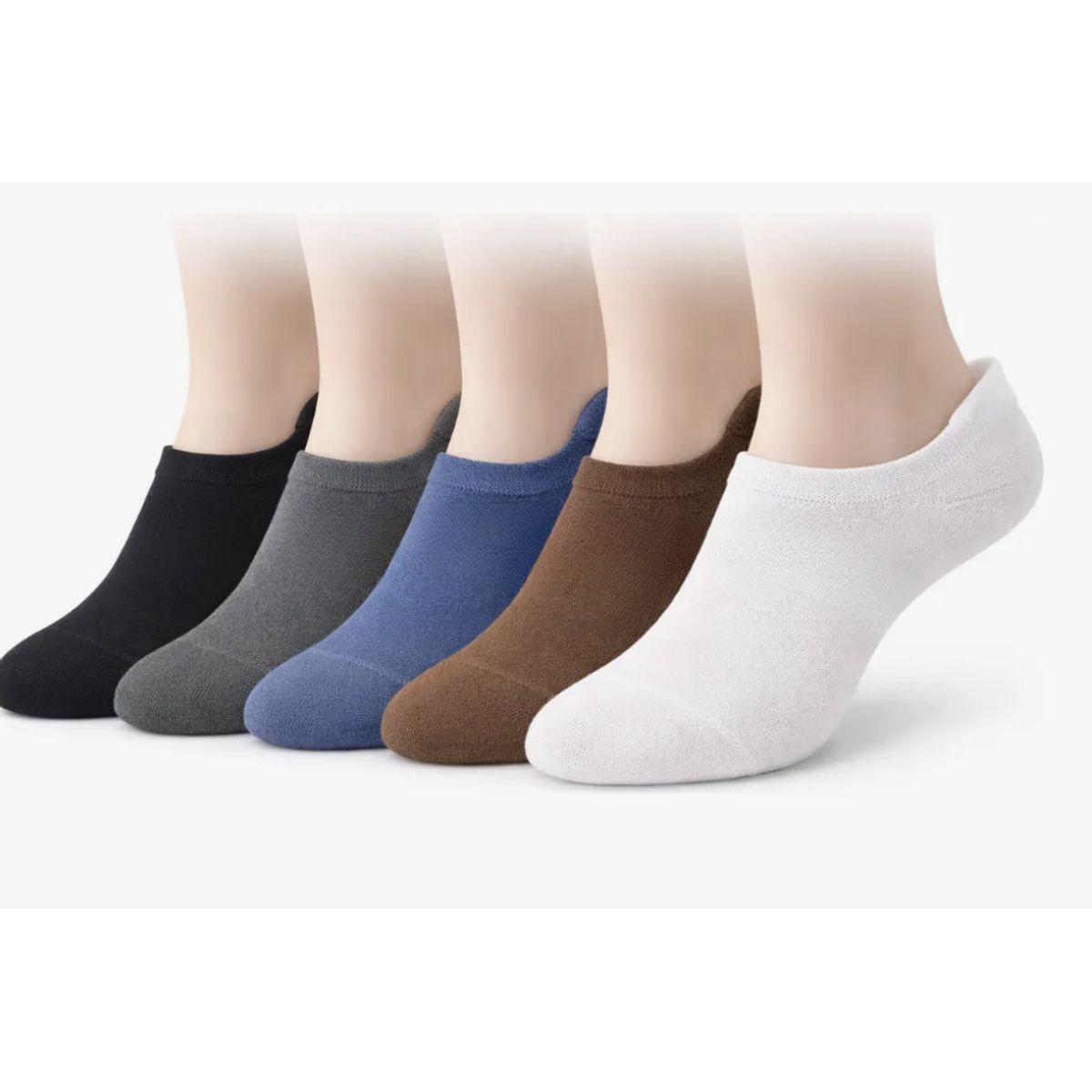 STELLA NERA - 12 Pares Calcetines Hombre Deportivas 100% Bambú Sin Costura